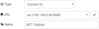 WebSocket Node data